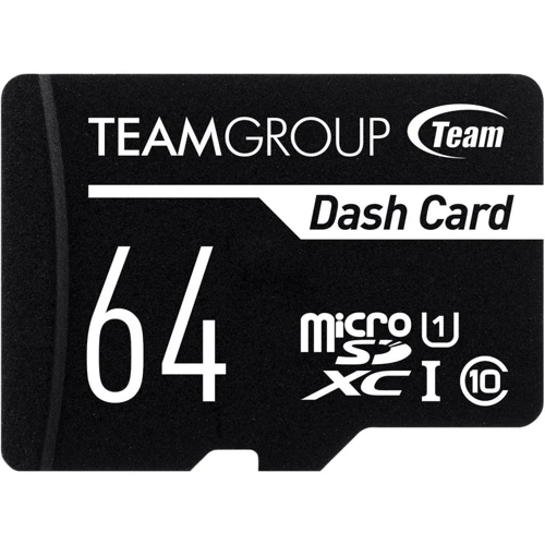 Карта памяти Team 64GB microSDXC Class 10 UHS-I U1 High + adapter (TDUSDX64GUHS03)