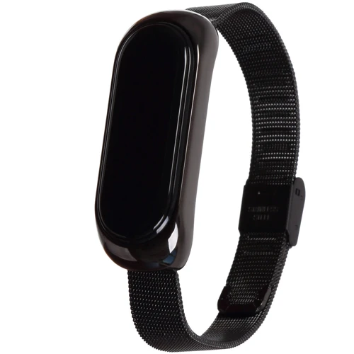 Ремешок BeCover Metal Black for Xiaomi Mi Smart Band 5/6 (705146)
