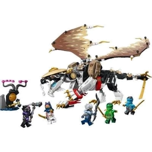 Конструктор LEGO NINJAGO Эгалт Повелитель Драконов (71809): Количество деталей, шт. 532