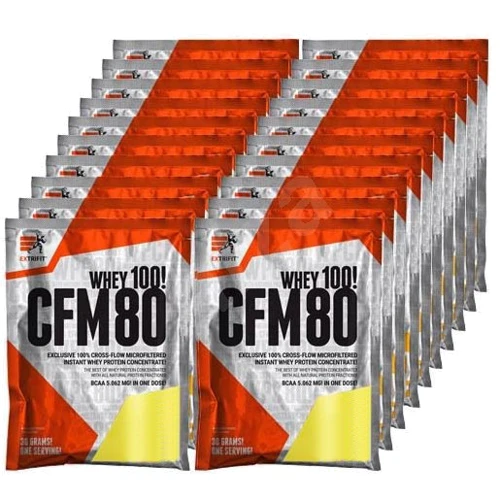 Протеїн Extrifit CFM Instant Whey 80 20x30 g Strawberry
