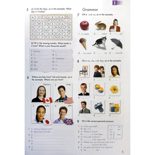 Click On 1: Workbook: Кількість сторінок 128