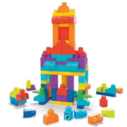 Конструктор Mega Bloks Bigger building bag 150 деталей (HHM96)