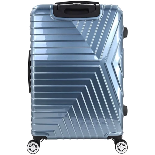 Чемодан Semi Line 24" (M) Blue (T5764-2): Фактура Глянцевая, Гладкая