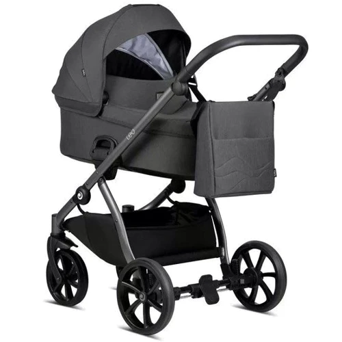 Коляска універсальна 2в1 Tutis Leo Dark Grey (1222103): Можливість встановлення люльки есть
