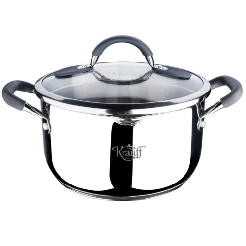 Каструля Krauff Winzig зі скляною кришкою 20 см 3.4 л (26-202-028)