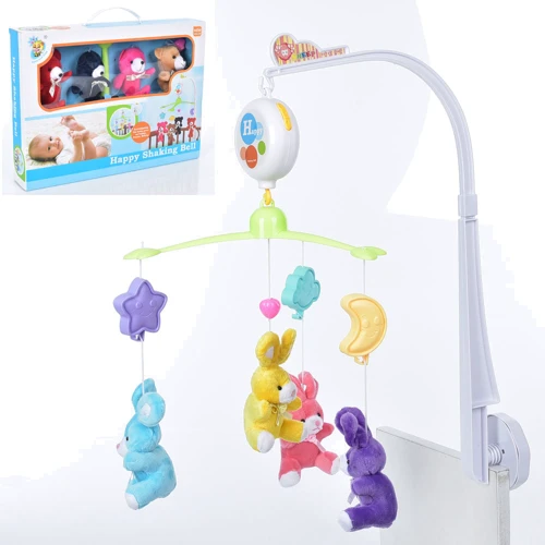 Карусель на кроватку 2 вида (D151-153): Особенности звуковое сопровождение, подсветка