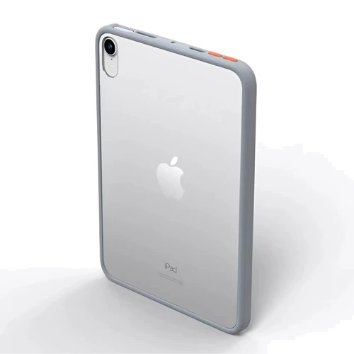 Аксессуар для iPad BeCover TPU Case Transparancy Shell Edge Gray for iPad Mini 7 2024 (712928)