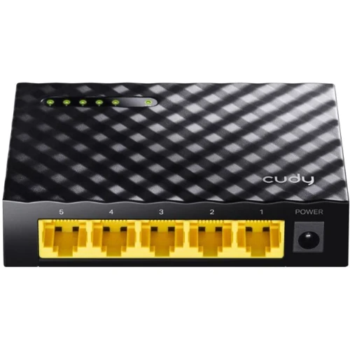 Мережевий комутатор Cudy GS105D: Порти только Gigabit Ethernet (10/100/1000)