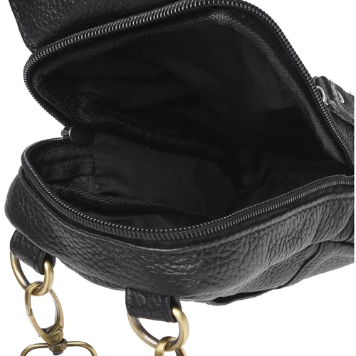 Чоловіча сумка через плече Keizer чорна (K11024-black): Країна виробник Тайвань