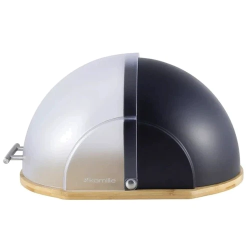 Хлебница Kamille 36.5 х 26.5 х 19 см черная (KM-1100-BK): Тип хлебница