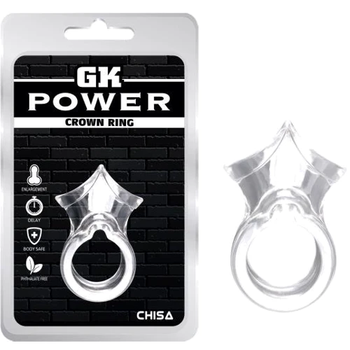 Эрекционное кольцо Chisa GK Power Crown Ring Clear: Производитель CHISA