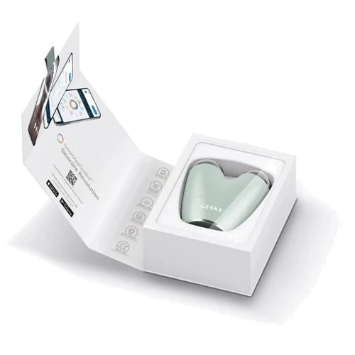 Микротоковый подтягиватель лица GESKE MicroCurrent Face-Lifter 6в1 green фото 5