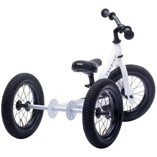 Комплект трехколесный беговел Trybike белый (TBS-2-WHT+TBS-99-TK) фото 9
