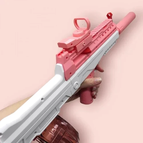 Водный автомат аккумуляторный MIC 95 rifle розовый (518-5)