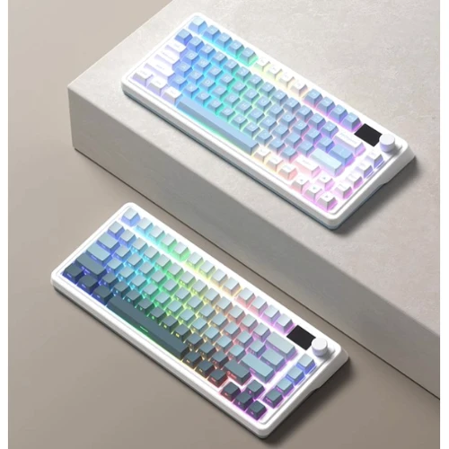 Клавіатура FL Esports CMK75 Lake Placid Blue FLCMMK Ice Violet switches (CMK75-7551): Підключення беспроводное