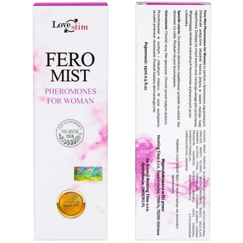 Духи з феромонами для жінок LoveStim Feromist Women, 15 ml