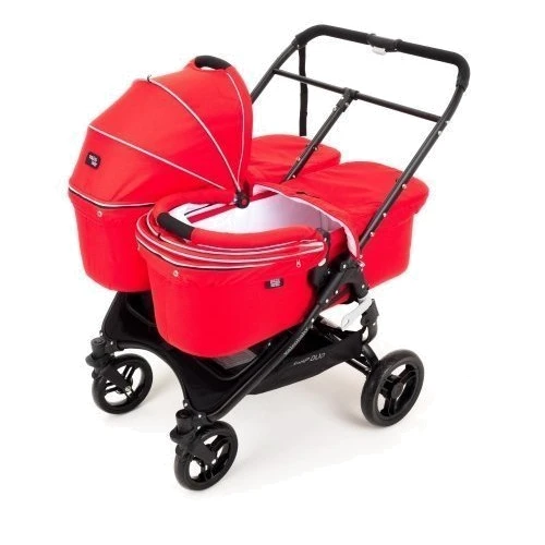 Люлька Valco baby External Bassinet для Snap Duo / Fire red фото 2