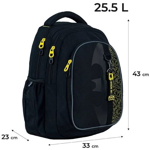 Рюкзак Kite Education teens 8001L DC Batman (DC24-8001L): Тип Подростковый рюкзак