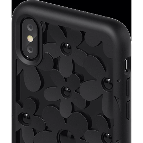 Чохол для iPhone SwitchEasy Fleur Aero-Tech PC+TPU Hybrid Case Black (GS-81-146-11) for iPhone X/iPhone Xs: Тип аксесуара чохол