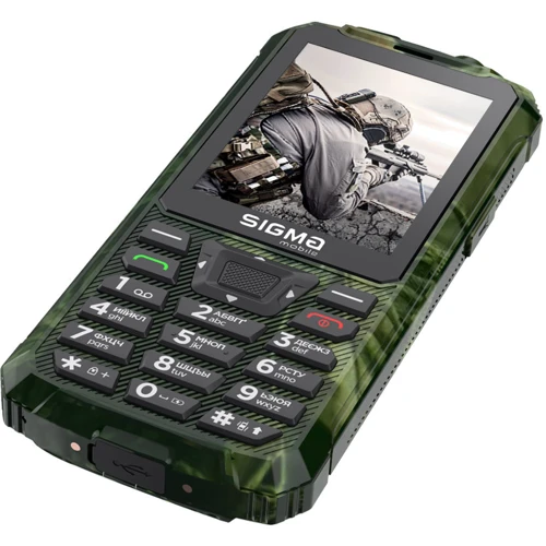 Мобильный телефон Sigma mobile X-treme PR68 Khaki (UA UCRF): Камера 0.3 МП