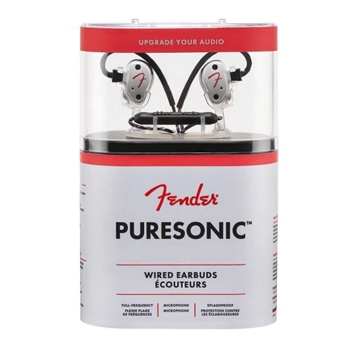 Наушники Fender Puresonic Wired Earbuds Olympic Pearl(PSWEOLPRL)