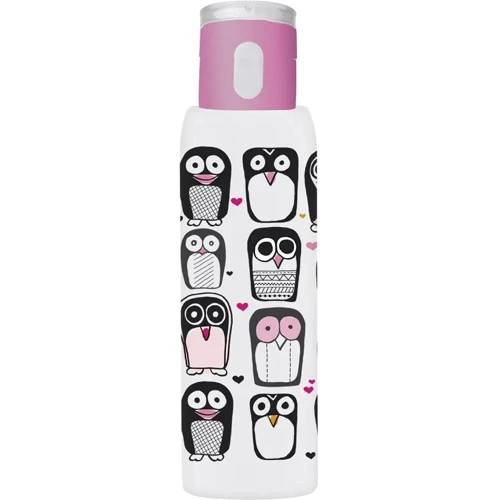 Пляшка для води Herevin Hanger-Heart Penguin 0.5 л (161417-053)