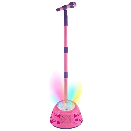 Микрофон со световым шоу и усилителем First Act Discovery Pink (FI1279)