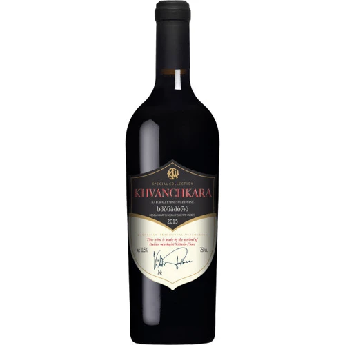 Вино KTW Speсial Collection Хванчкара червоне напівсолодке 0.75л 11.5% (PLK4860013086233)