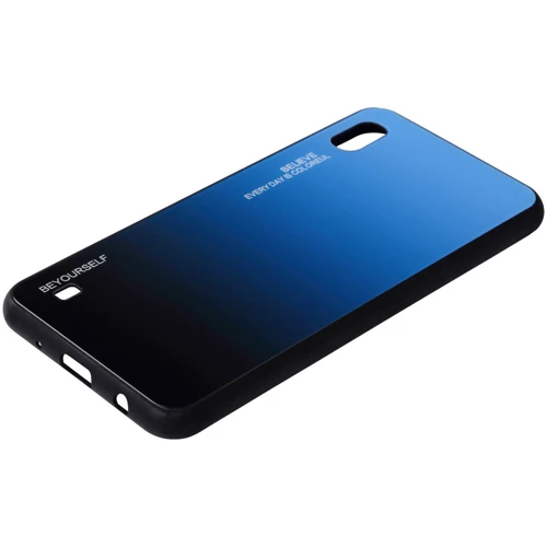 Чехол для телефонов BeCover Gradient Glass Blue/Black for Vivo Y91C (704047): Тип накладка на заднюю часть