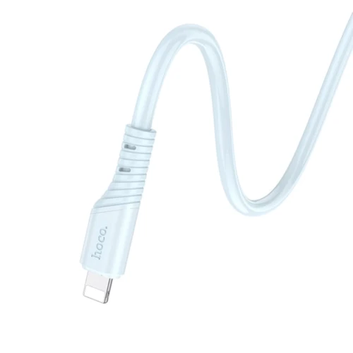 Кабель Hoco Cable USB-C to Lightning X97 Crystal 20W 1m Light Blue: Тип USB-C - Lightning