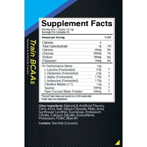 Аминокислота для спорта Rule One Proteins R1 Train BCAAs 378 g /25 servings/ Candy Apple: Вкус Яблочная конфета