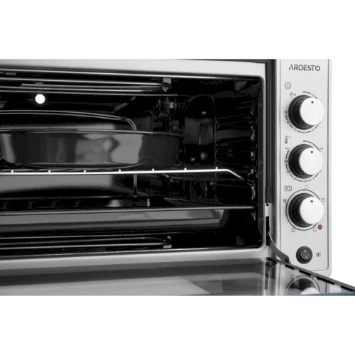 Электродуховка настольная Ardesto MEO-N48RCGR: Размеры 57x33x43.1 (ШxВxГ)