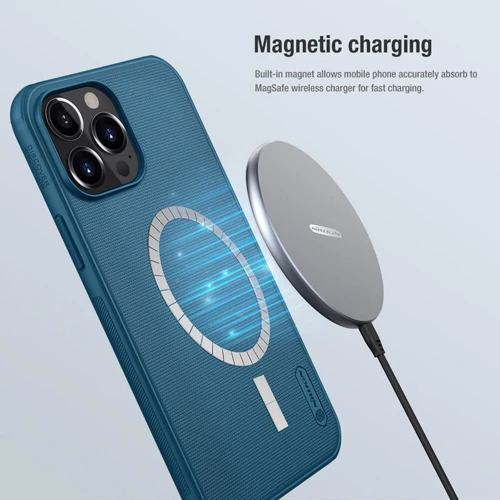 Чехол для iPhone Nillkin Matte Magnetic Pro Blue for iPhone 13 Pro Max: Тип аксессуара чехол