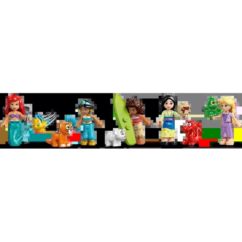 Конструктор LEGO Disney Princess Замок принцеси та королівські улюбленці (43267)