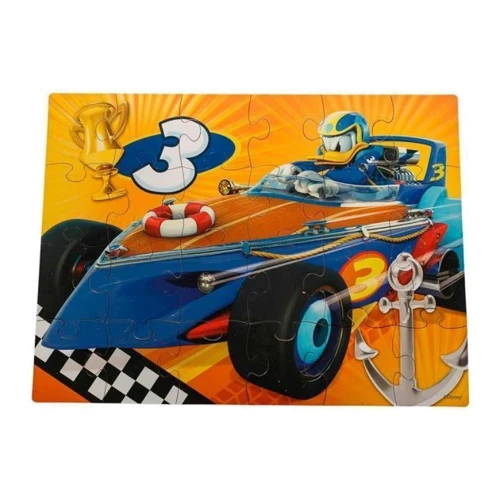 Пазл дерев'яний Spin Master Pazzle 3 в 1 Міккі (SM98297/6041359)