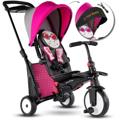 Триколісний велосипед Smart Trike Folding Trike STR5 7 in 1 Butterfly (Метелик) фото 7