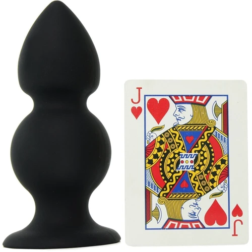 Анальная пробка Tom of Finland Weighted Silicone Anal Plug, 12.7x5.7 см