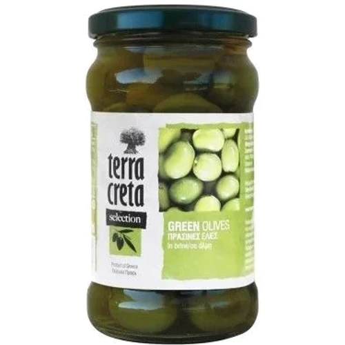 Оливки Terra Creta зелені без кісточок 290 г (5200101809402)