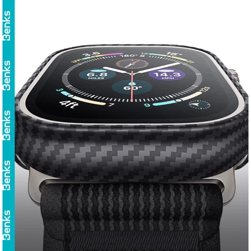 Чехол для Apple Watch Benks ArmorAir Case 600D Black for Apple Watch Ultra 49mm фото 4