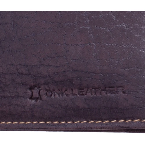 Мужской зажим для денег DNK Leather коричневый (DNKGC2-MH-brown): Формат кошелька Вертикальный