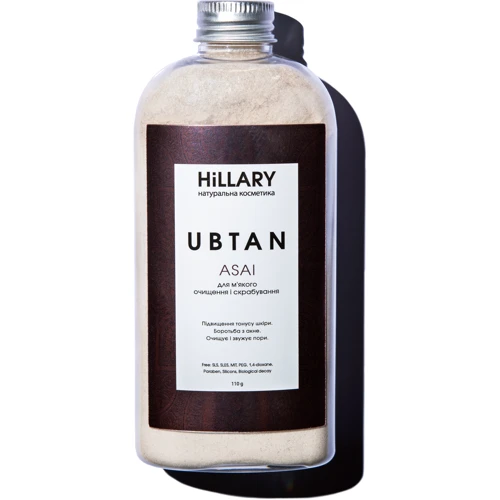 HiLLARY ASAI UBTAN Убтан для мягкого очищения и скрабирования 110 g