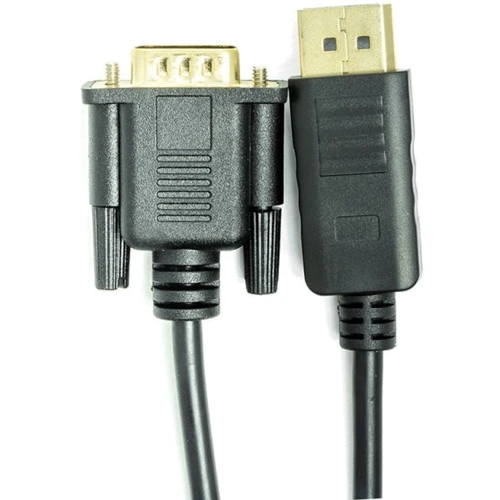 Кабель и переходник PowerPlant DisplayPort (M) ещ VGA (M) 1.0m (CA911882): Тип кабель
