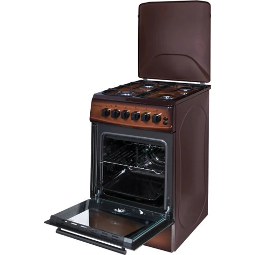 Плита комбінована Milano ML50 E20 Brown: Управління механическое