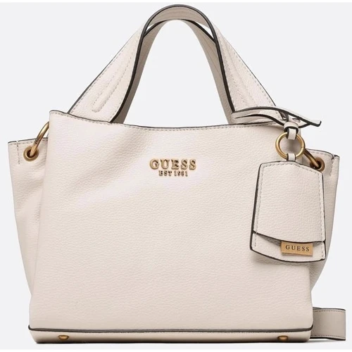 Женская сумка тоут GUESS ZED SMALL GIRLFRIEND CARRYALL молочная (HWVB8683220-STO)