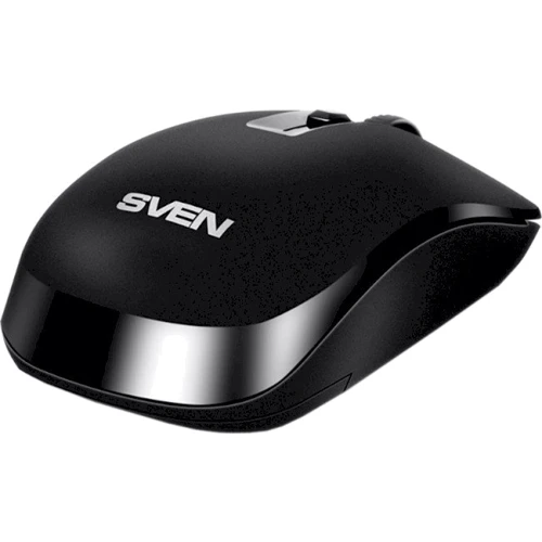Мышь Sven RX-260W Black: Эргономика симметричная для левшей