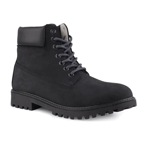 Ботинки Lumberjack Ankle Boot Fur Lining SM00101-036-M0003 41 черные натуральная кожа демисезон