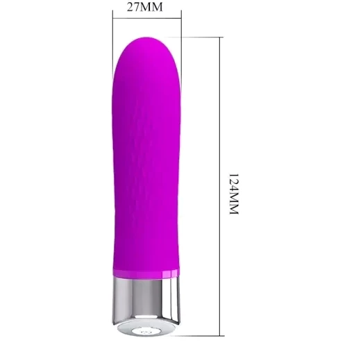 Вибромассажер серии Pretty Love Sebastian Purple, BI-014611