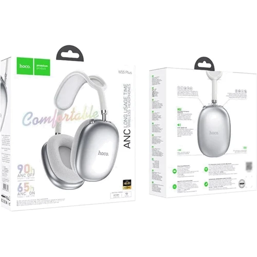 Наушники HOCO W55 Plus Silver