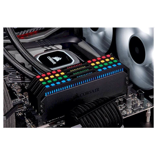Corsair 8 GB DDR4 2x/3200 Dominator Platinum RGB Black (CMT16GX4M2Z3200C16): Производитель Corsair