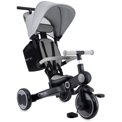 Трехколесный велосипед MoMi SOLIVIA 4в1 grey (ROTR00017)